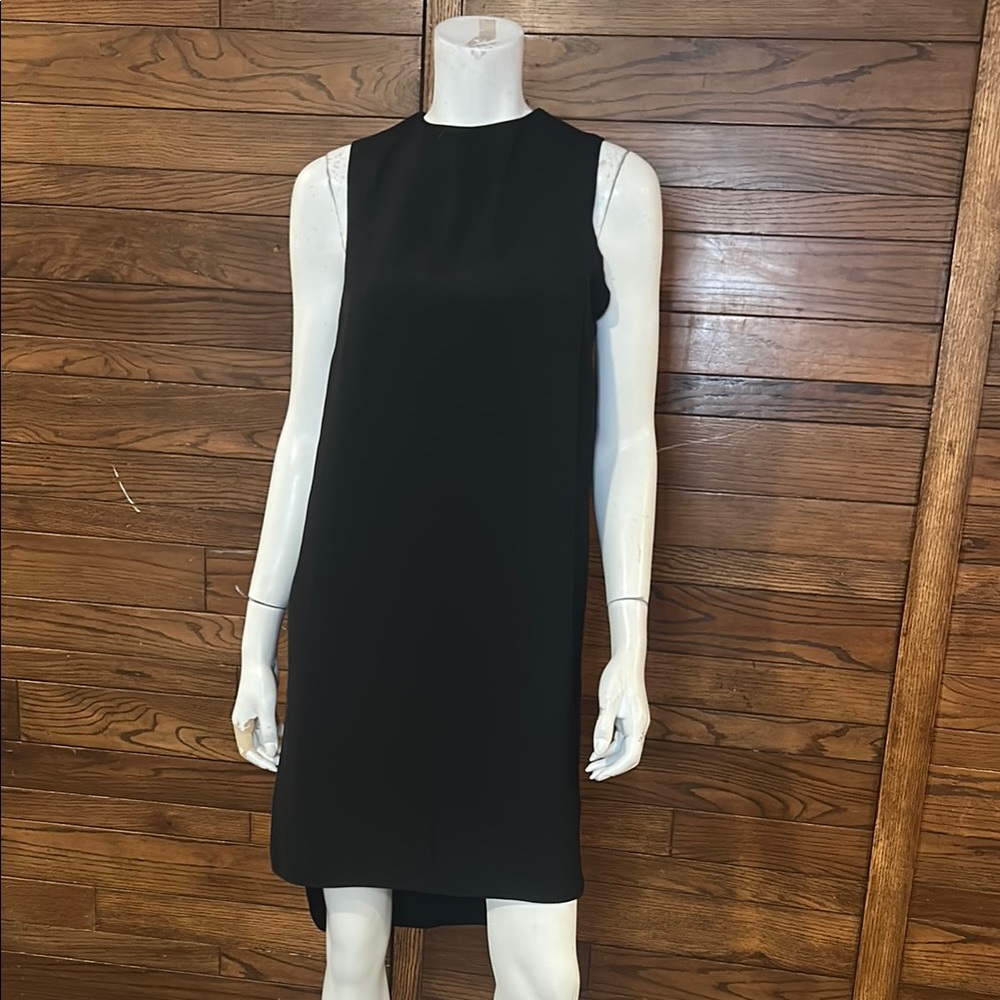 Topshop Black High Low Dress